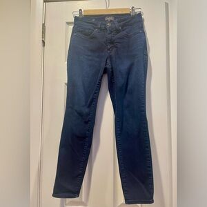 NYDJ Dark Wash Petite Skinny Ankle Jeans